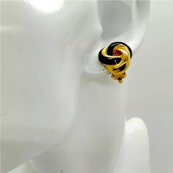 Givenchy Earrings Vintage Gold - Picture 1 of 3